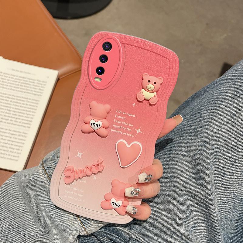 Thích hợp cho ốp lưng vivo y12s, y12a, y20, y20s, y20i, y20g, y20a, y12, y15, y17, y19, y50, y30, y30i, y72, y52, y85, y83, y81, y81s, y91c, y91i, ốp điện thoại , vỏ cao su chống sốc, Thiết kế mới, vỏ bảo vệ dễ thương