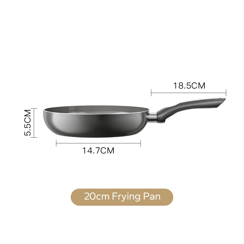 Black 20cm Frying Pan