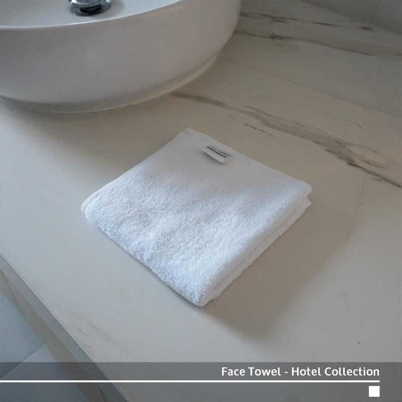 Handuk Muka / Face Towel 30x30 cm - Hotel Collection 0