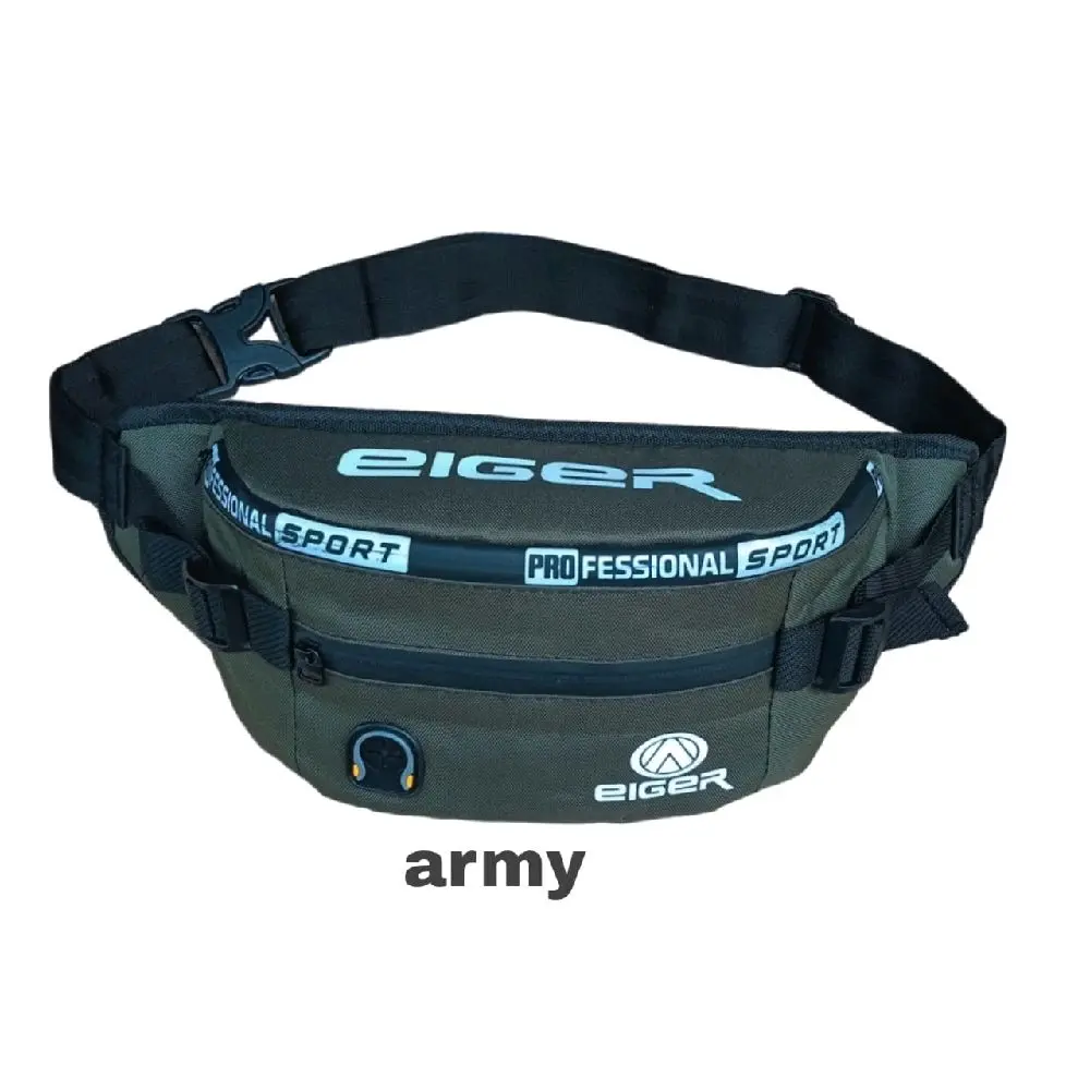 Tas Selempang Pria Wanita Distro Waistbag Cowok Waterproof Tas Dada Tas Pinggang Slempang Slingbag premium