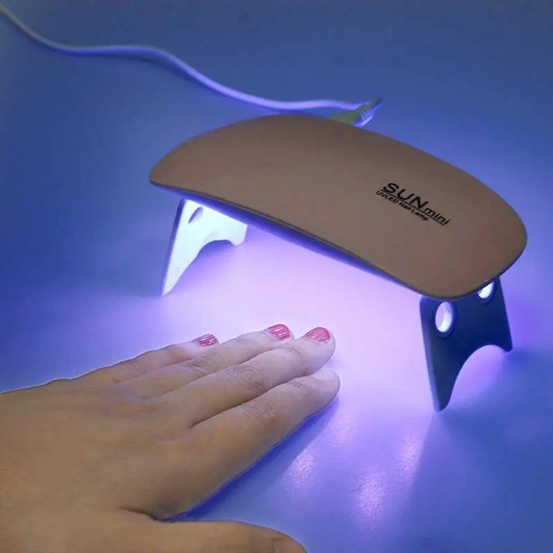Pengering Kutek Kuku UV LED Nail Dryer 6W / Peralatan Kutek / Aksesoris Kutek / Kecantikan Kutek / Aksesoris Penghias Kuku 0