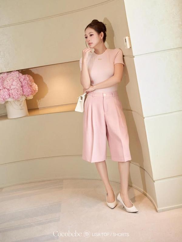 Quần short kaki lửng COCOBEBE GABE SHORTS