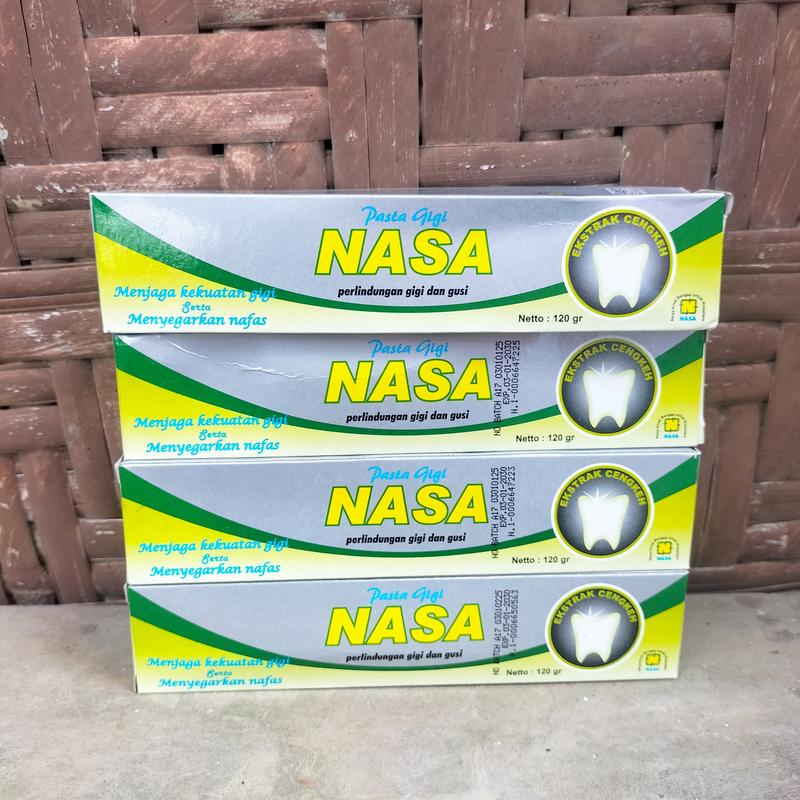 DAPAT 4 PCS Pasta Gigi Nasa (PGN) Ampuh Atasi Permasalahan Mulut 100%ORIGINAL/menghilangkan bau mulut/KOSMETIKORI 4