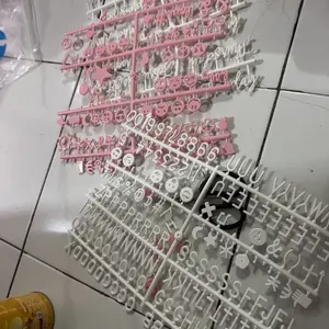Grosir Murah 2 cm - Huruf Tambahan untuk Letter Board / Papan Nama Bayi / Menu Cafe / Properti Foto- Extra Huruf untuk Papan Nama Bayi