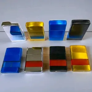 Pemantik Elektrik Besi Transparent Unik Kekinian