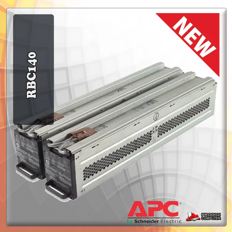 Battery Replacement UPS APC RBC140 RBC 140 ORIGINAL