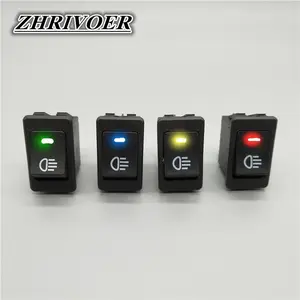 Automobile and Motorcycle Fog Light Switch LED ASW-17D 12V 35A 4Pin - 14:10