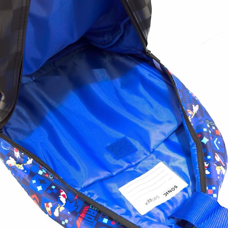 Tas Ransel Anak Sekolah SD Smgle Sonic Classic Backpack Blue - Polyester PU, Muat Laptop 15 Inch 6