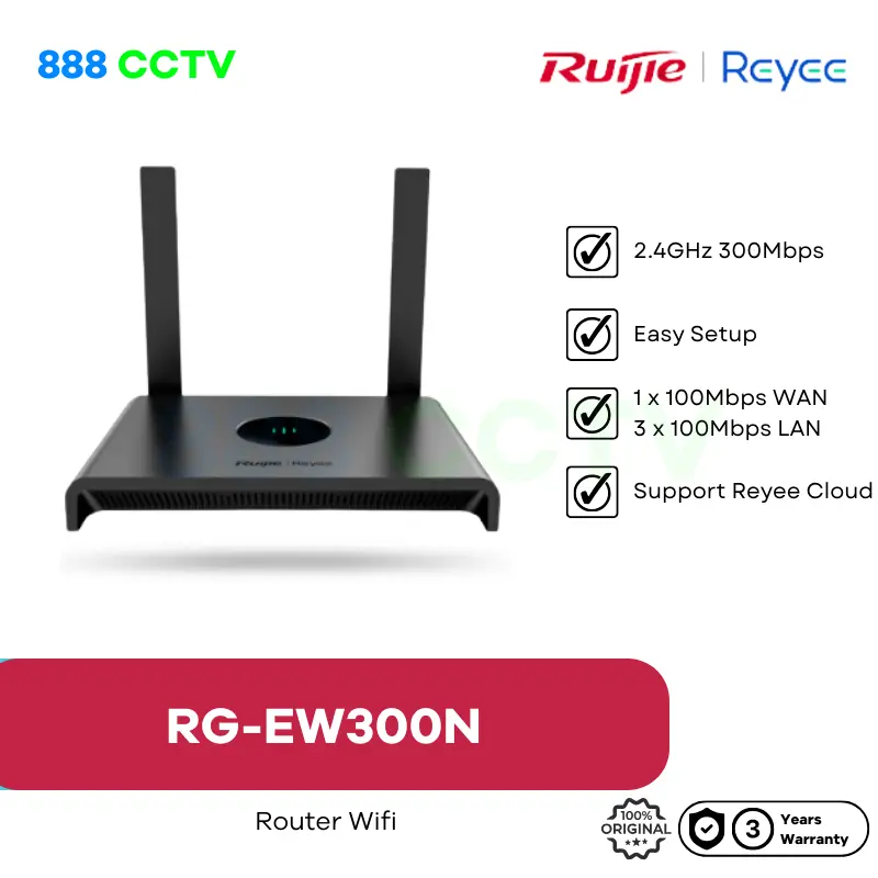 Ruijie Reyee RG-EW300N 300Mbps Router Repeater Access Point 0
