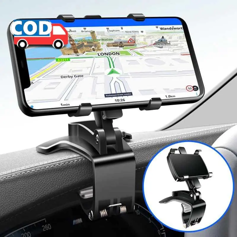 Holder Dudukan HP Mobil Dashboard Car Bracket Penyangga Smartphone Universal