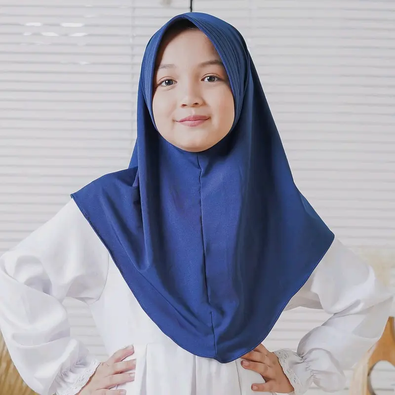 Paket Hemat, 25rb Dapat 3 Pcs Hijab Bergo Hamidah Size S By Hamidah Hijab Kerudung Instan Anak Sekolah Muslim Terbaru Terlaris Nyaman, Jersey Premium Lembut. 2