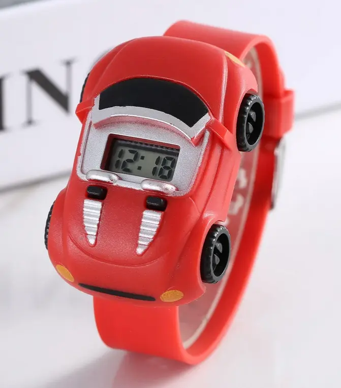 SKMEI Jam Tangan LED Anak-Anak Bentuk Mobil - DG1241 0