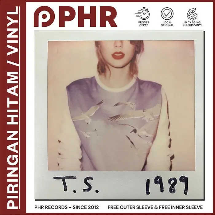 Vinyl TAYLOR SWIFT - 1989 [Piringan Hitam/LP/PH]