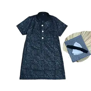 GAMIS KOKO BAYI EMBOS SET SORBAN 0-3 TAHUN BAJU KOKO BAYI  EMBOS SET LENGAN PENDEK Muslim