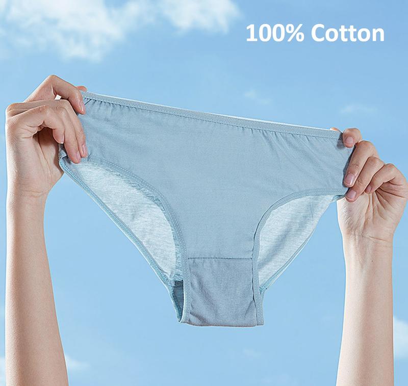 Product Introduction of Disposable Panties (5-pc / 7-pc) Ladies 100% Cotton EO Sterilization Woman Underwear Panties Maternity Confinement Panties Portable Travel Lingerie Travel Essentials Woman Underpants 5