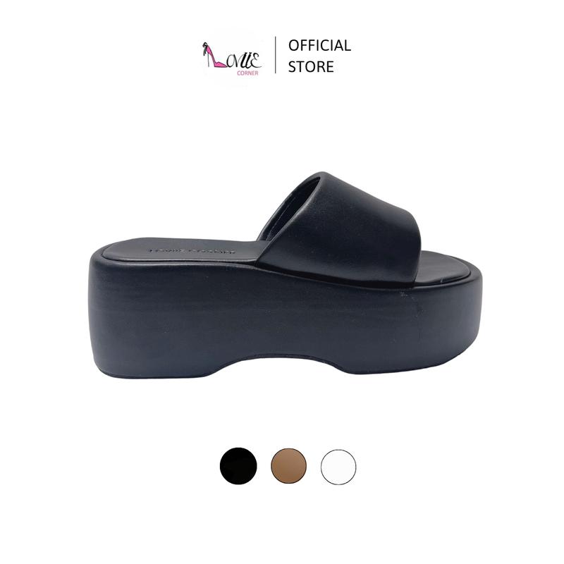 LOVIIECORNER - DÉP XUỒNG NỮ ĐẾ BÁNH MÌ - FORM TO - DÉP ĐẾ CAO QUAI NGANG PHỒNG THANH LỊCH - XUỒNG ĐẾ BẰNG THỜI TRANG ĐI HẰNG NGÀY - DD220949