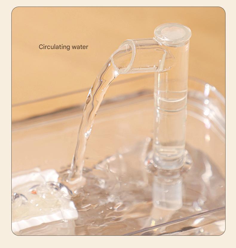 Product Introduction of Đài Phun Nước Cho Mèo, Cầm Tay Và Yên Tĩnh, Dung Tích Lớn, Nước Tuần Hoàn, Thích Hợp Cho Mèo Và Chó, Thiết Kế Cho Ăn 14