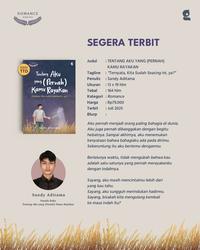 Gambar Buku Tentang Aku Yang (Pernah) Kamu Rayakan - Sandy Aditama - Gradien Mediatama - TENTANG AKU YANG (PERNAH) KAMU RAYAKAN dari Republikfiksi Kota Administrasi Jakarta Selatan 4 Tokopedia
