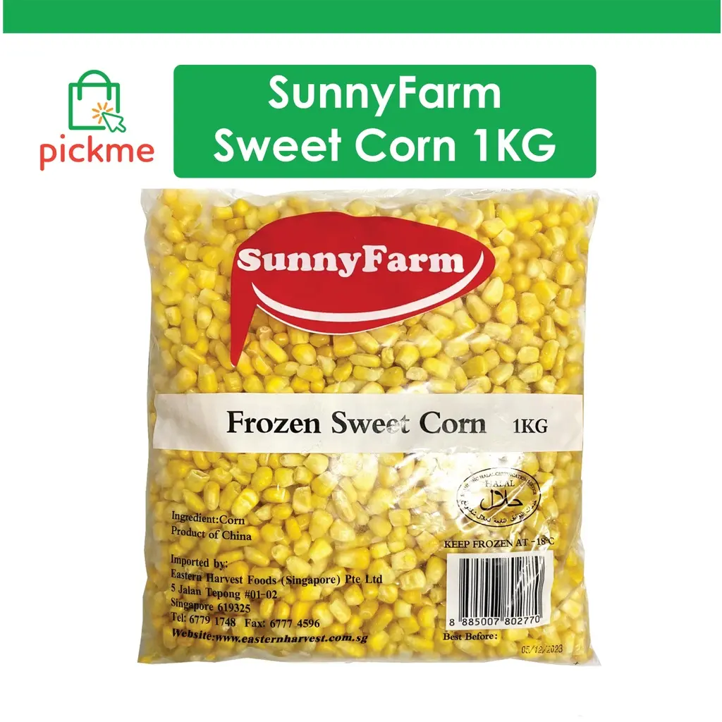 [Bundle of 2] SunnyFarm Sweet Corn [1kg X 2] - Frozen