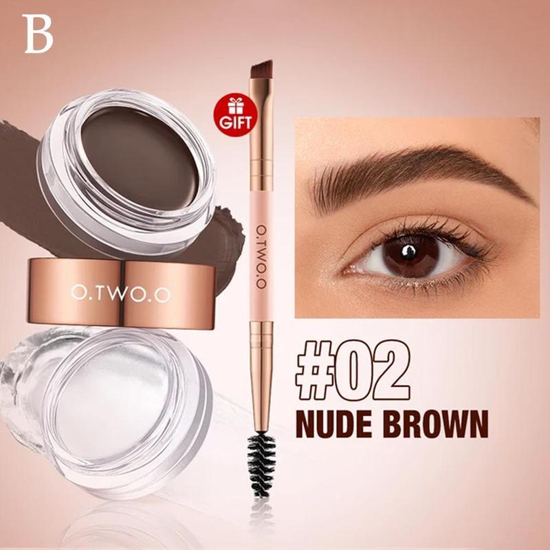 Product Introduction of Eyebrow Cream With Brush Eyebrow Styling Wax Gel Long-lasting Waterproof Eyebrow Makeup L3N7 27