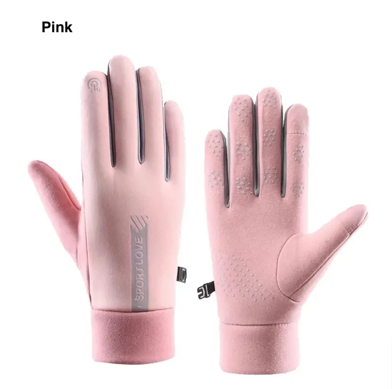 Outdoors Warm Gloves，Screentouch，Fleece inside，water resistant