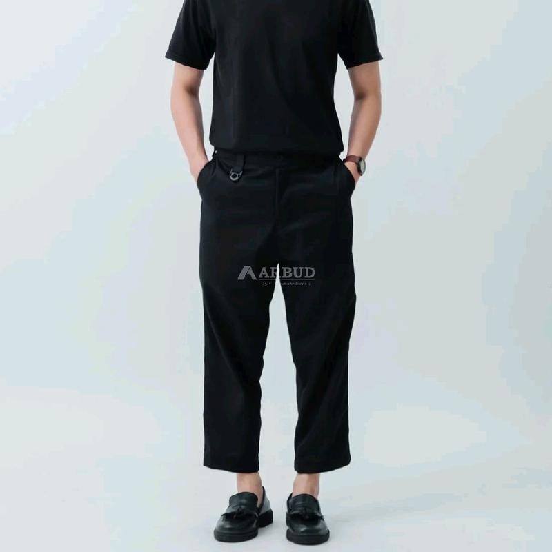 ARBUD Sirwal Kantor Celana Pria Formal Panjang Casual  Harian  Karet 0