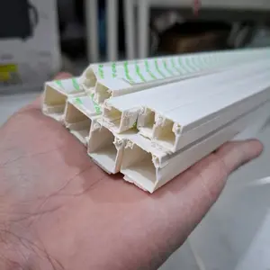 Ducting kabel 16x16 dan 10x10 niso LEM || KABEL DAKTING NISO 16x16 dan 10X10 INCLUDE DOUBLE TAPE panjang 1 meter perbatang