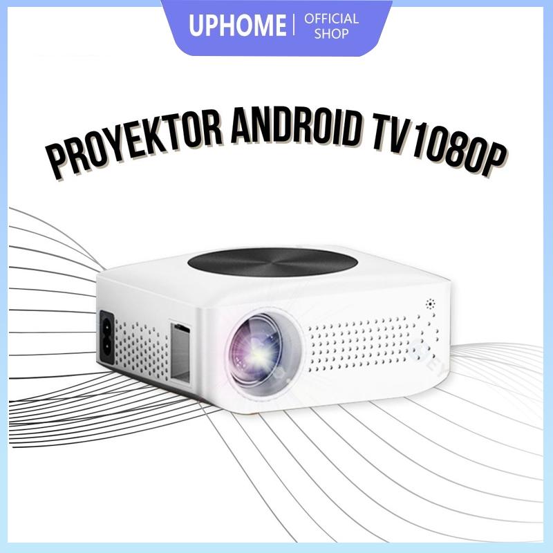 UPHOME Proyektor Android TV 1080P 7000 Lumen Smart Projector Android 9. ...