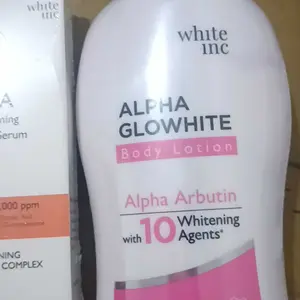 [BUNDLING 2] WHITE INC AHA Body Serum + Alpha Glowhite Body Lotion to Whitening & Moisturising
