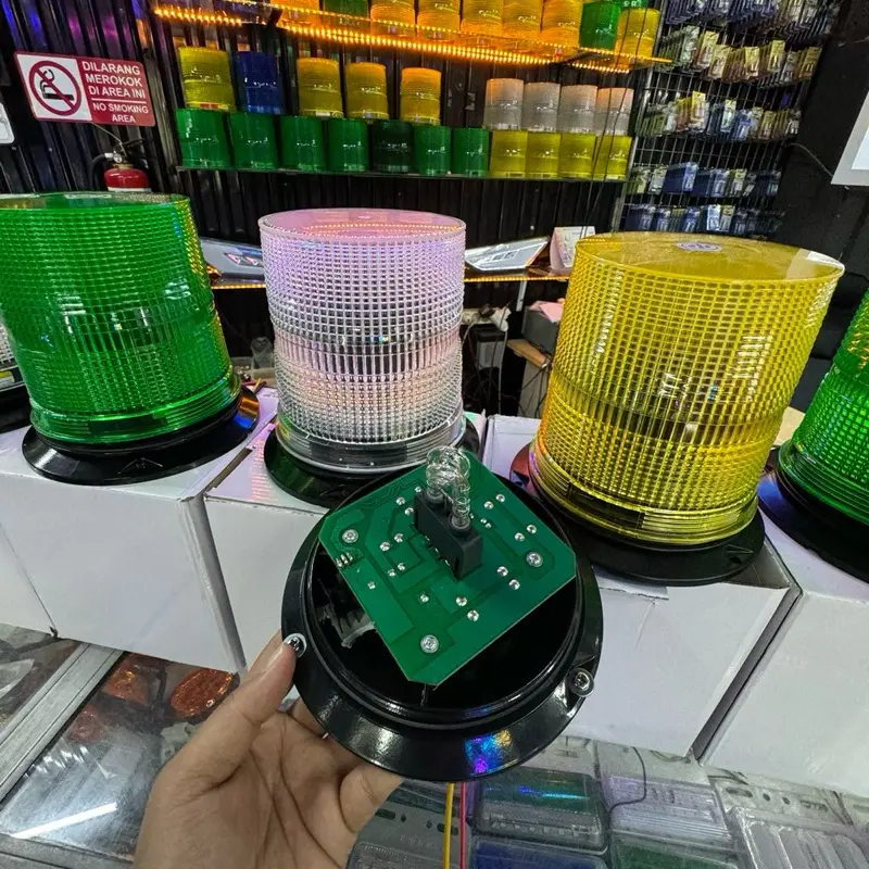 Lampu rotary xenon dc 12-24 volt Car