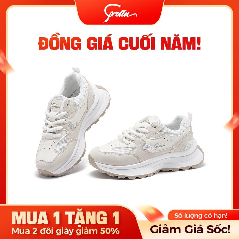  【Mua 1 Tặng 1,mua 2 đôi giày giảm 50% Không đổi trả!Corolla Giày Thể Thao Sneaker Nữ  Fashion Phong Cách Hàn Quốc Dế Cao 4.5CM Chống Trượt Dộ Co Giãn Cao Kháng Khuẩn Thoáng KhíGiày Giày Lười Dồ Hot Trend Shoes【Nên mua kích cỡ lớn hơn   