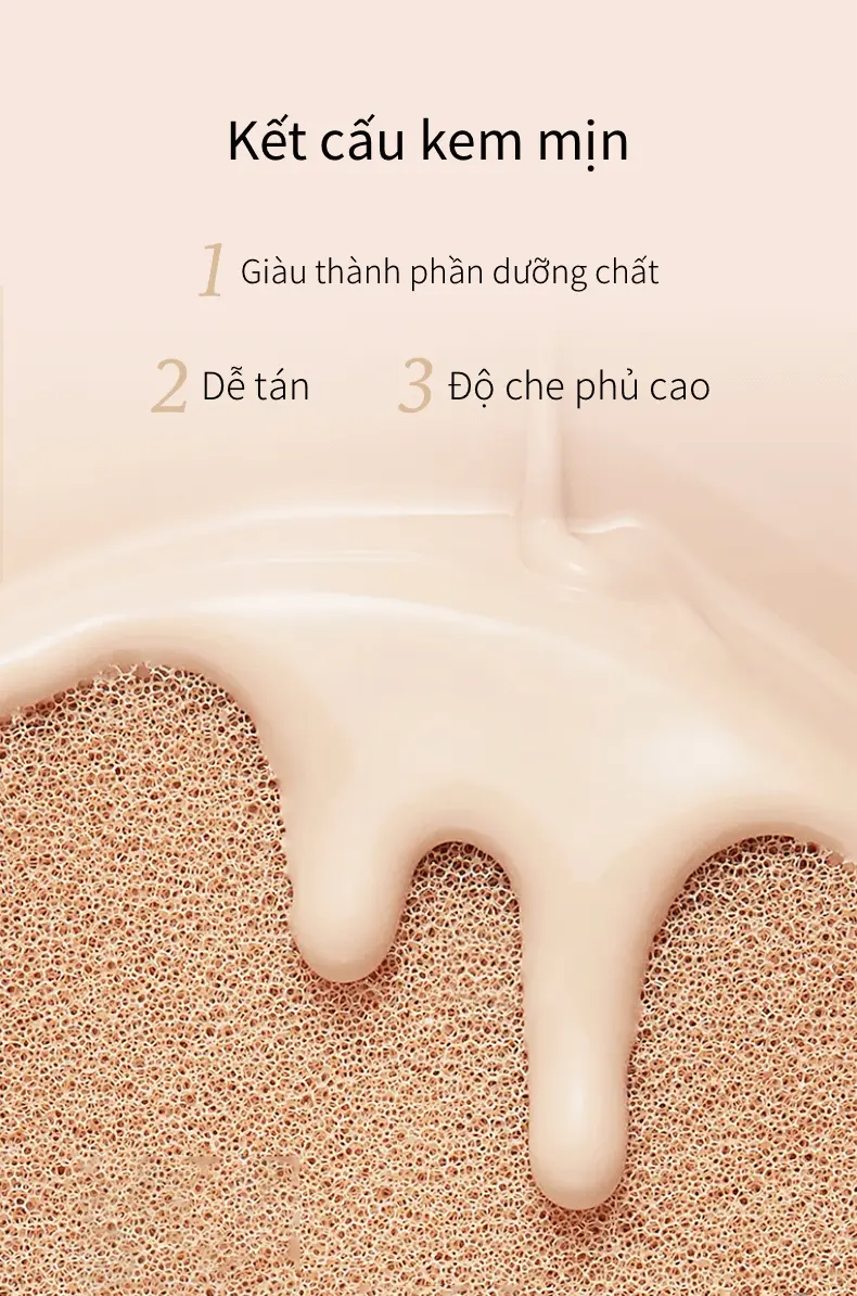Hình ảnh ZYVIA 3 in 1 cushion 10g+1.2g*2+2g Hỗ trợ lớp nền mịn mềm và hỗ trợ lâu trôi chống thấm nước Lâu Trôi Đến 12Giờ 12