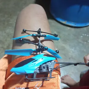KUKEE Helicopter LED Mainan Helikopter Terbang sensor tangan Remote Control Mainan Anak Helikopter Sensor Tangan Pesawat Terbang Remote Control Toys