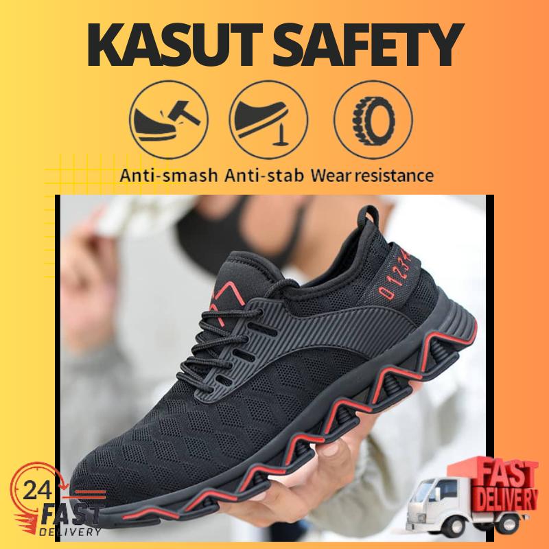 YS safety shoes sport men waterproof breathable safety boots men ...