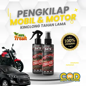 Pengkilap SES untuk Kendaraan Mobil, Motor dan Sepeda Meningkatkan Tampilan & Mengkilapkan Mobil & Motor - 100% Original & Fresh