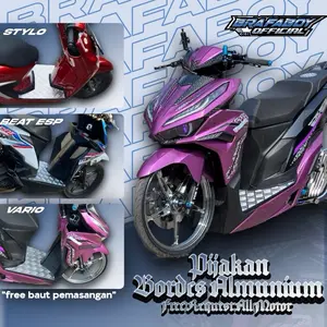 Pijakan Kaki Bordes Varian ALL HONDA (STYLO - VARIO - BEAT - PCX) Sudah Free Baut Pemasangan