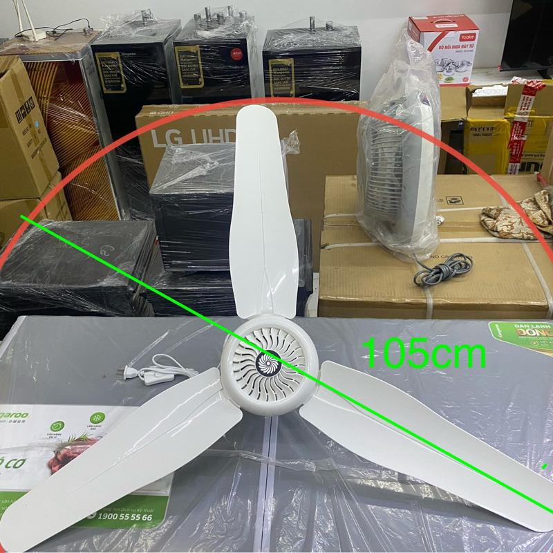 QUẠT TRẦN MINI 1050 Mẫu 3 cánh vuông