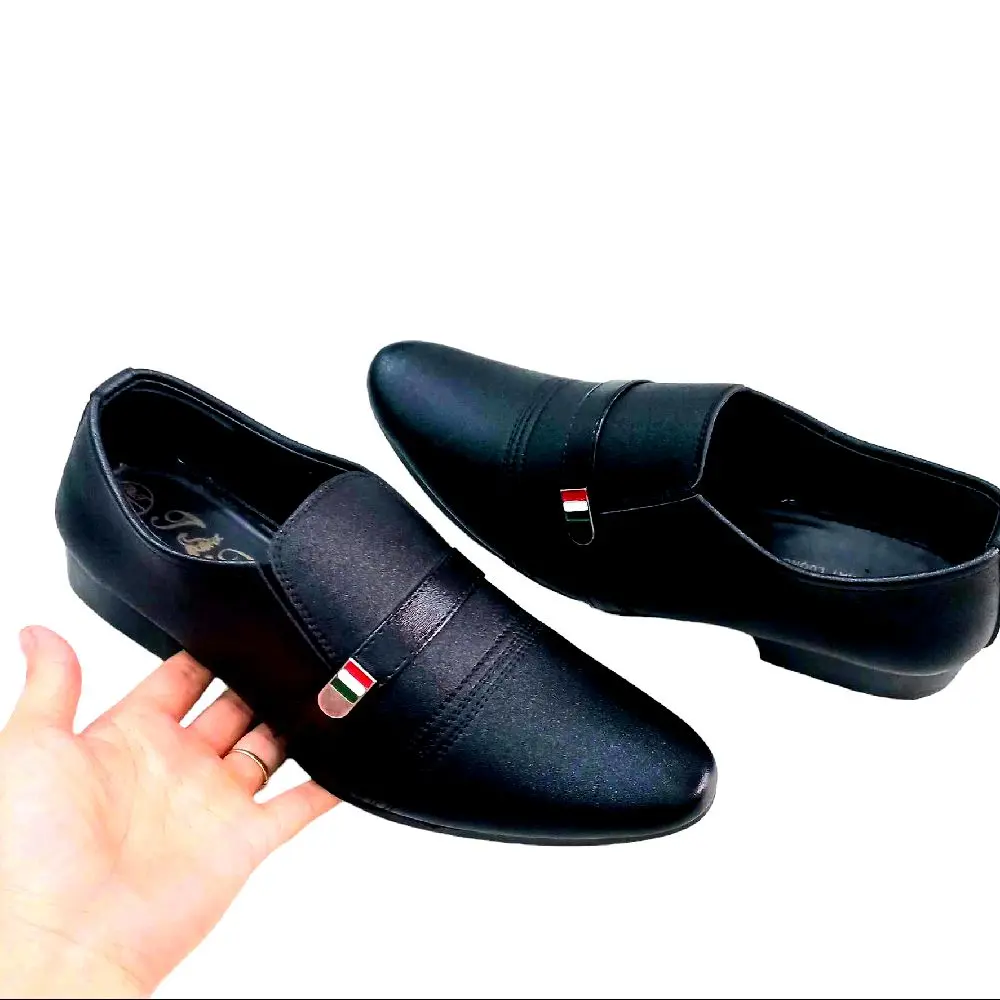 Giày Tây da nhám  chống trầy xước đế may hết Shoes Namơ Nam