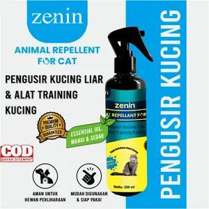 Zenin Pengusir Kucing Spray Alami untuk Training Peliharaan Zenin For Cat