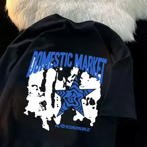 Kaos Oversize Cetak kemejaoversize monogram Amerika Star Letter T Shirt Distro Pria Wanita Cott 24s N0201 Baju kaoskata kata kaostrending kaoskeren kaosboxy kaoskekinian kaoscowok