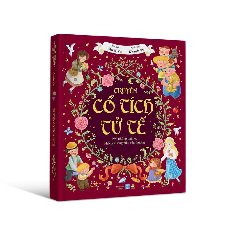 Sách - Truyện cổ tích tử tế bìa cứng tái bản mới tuỳ chọn kèm hộp giáng sinh cho bé 1-6 tuổi - Lionbooks