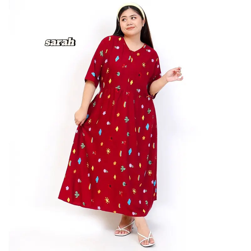 KIMI DASTER JUMBO ld 130 RAYON VISCOSE ADEM DAN TEBAL 8