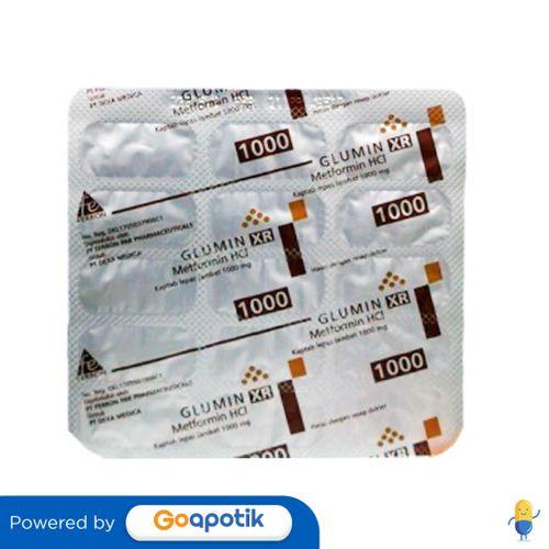 GLUMIN XR 1000 MG STRIP 15 KAPLET