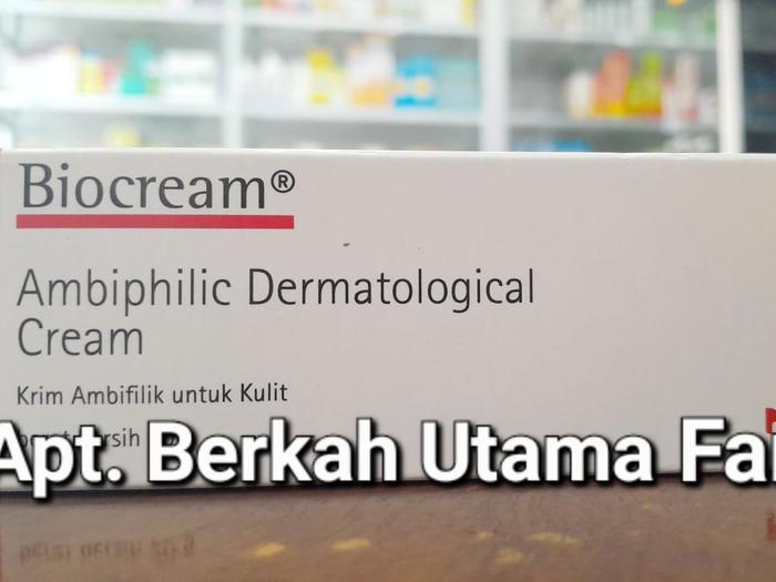 Gambar Biocream Cream 20 gr -  sebagai moisturiser untuk mengeringkan kulit, pelindung dari radioterapi dari Apotek Berkah Utama Farma Kota Medan Tokopedia