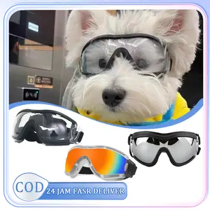 Dog Glasses Kacamata Anjing Adjustable Strap Dog Glasses Kacamata Dog Goggles