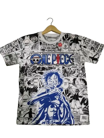 [LIVE] Tshirt Luffy  Edition | Kaos Distro | Mohon Notes Gambar Combed Motif 0