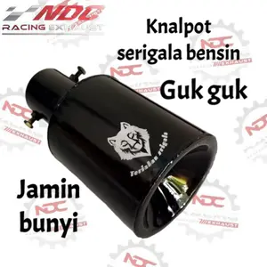 KNALPOT SERIGALA GUK GUK VARIAN BLACK HITAM SRIGALA KHUSUS MOBIL BENSIN SOLAR L300 GRANDMAX PICKUP AVANZA AGYA AYLA CARRY FUTURA DLL