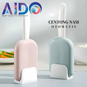 COD Tempat Sendok Nasi / Tempat Centong Nasi Penutup Otomatis Anti Debu SENDOK NASI MAGIC TUTUP OTOMATIS LEBIH AMAN DAN HIGENIS ANTI DEBU 20022 Plastik Kitchenware