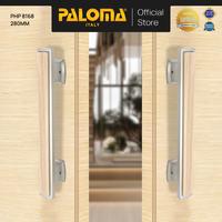 Gambar PALOMA Gagang Tarikan Pintu Door Pull Handle Superalum Satin Silver Black Hitam Brown Coklat Red Merah White Putih PHP 8166 PHP 8167 PHP 8168 PHP 8169 PHP 8170 PHP 8171 PHP 8172 PHP 8173 PHP 8174 PHP 8175 PHP 8176 PHP 8177 PHP 8178 PHP 8179 PHP 8180 - Brushed Satin Nickel + Wood Black, 280 mm dari PALOMA Official Kota Administrasi Jakarta Timur 5 Tokopedia