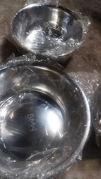 Product Review of Promo 3 PCS Baskom SUS 304 uk 36CM 38CM 40CM Premium Free 1 Pcs Irus Tebal Baskom Sayur Baskom Cuci Buah Bahan Stainless Steel Premium from A**m 0